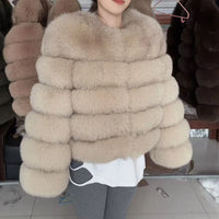 Luxury Fox Fur Coat