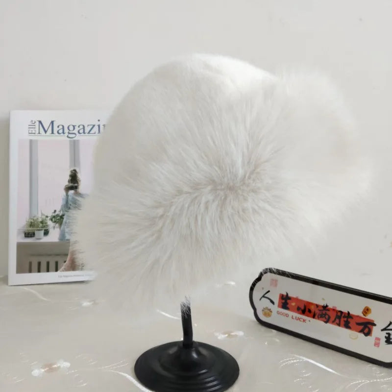 Thicken Plush Warm Fur Hat
