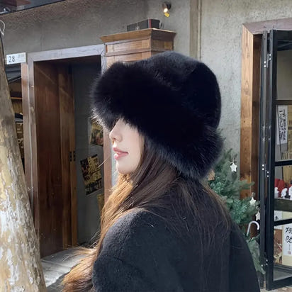 Thicken Plush Warm Fur Hat
