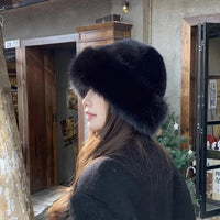 Thicken Plush Warm Fur Hat