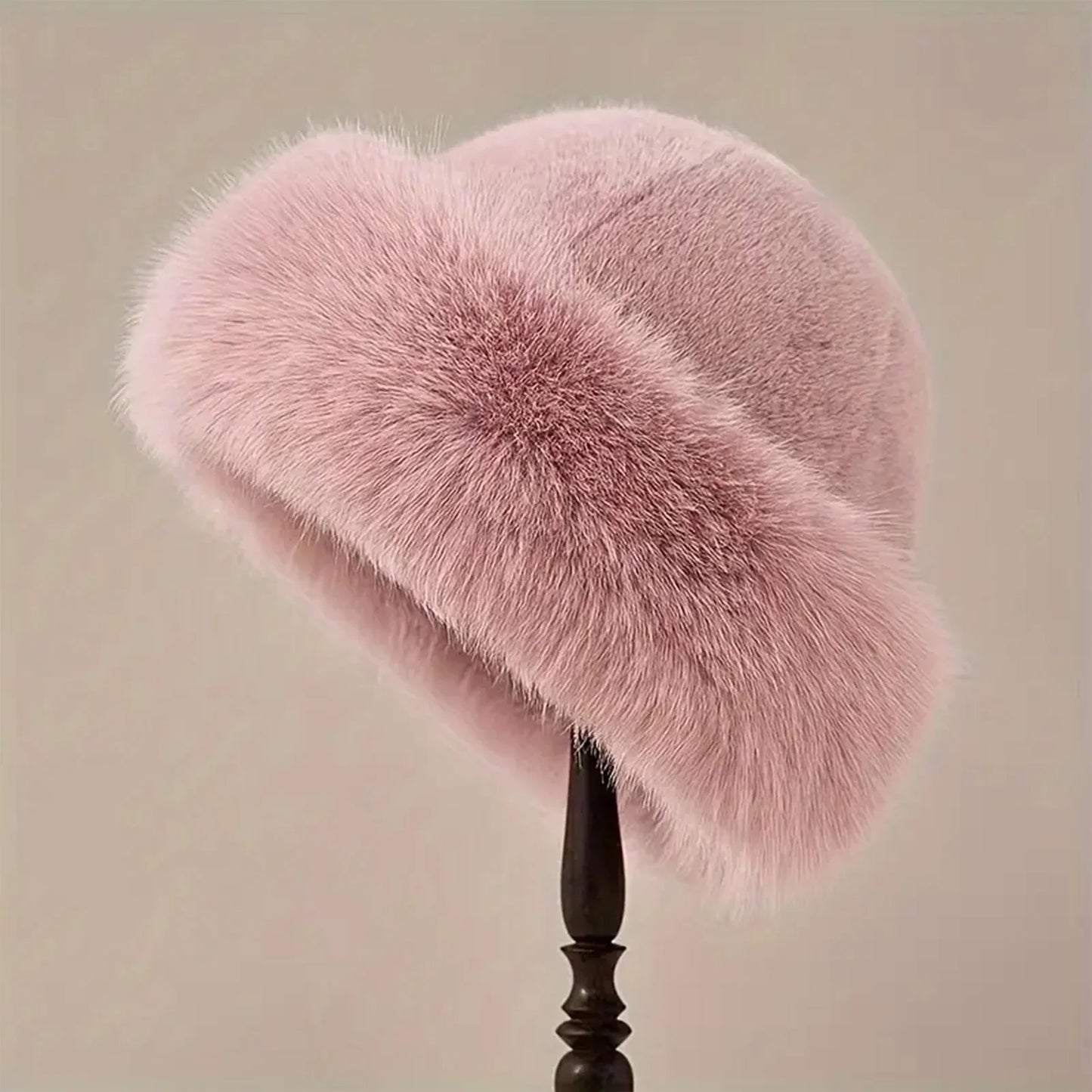 Thicken Plush Warm Fur Hat