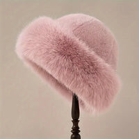 Thicken Plush Warm Fur Hat