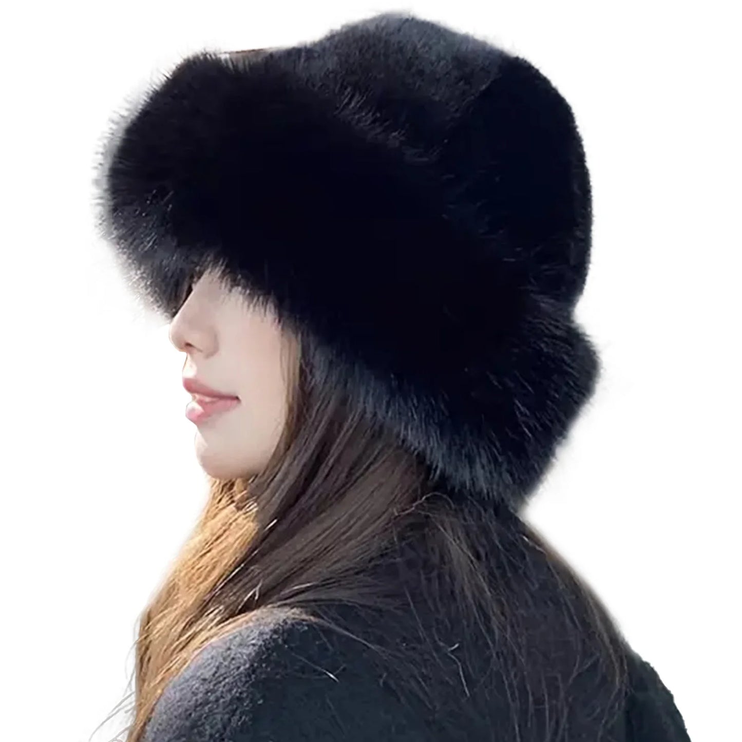 Thicken Plush Warm Fur Hat