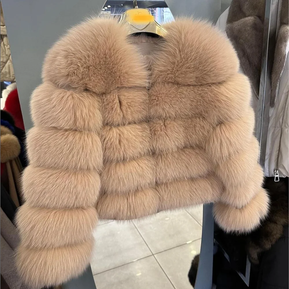 Luxury Fox Fur Coat