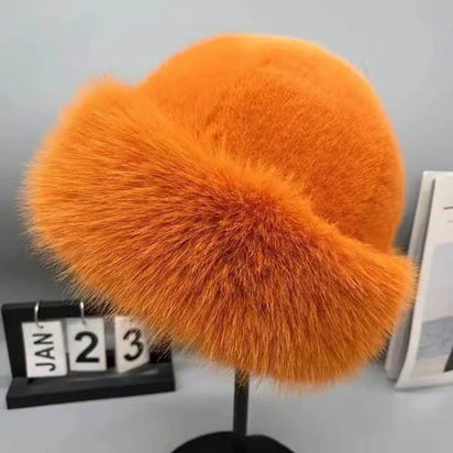 Thicken Plush Warm Fur Hat
