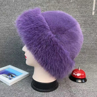 Thicken Plush Warm Fur Hat